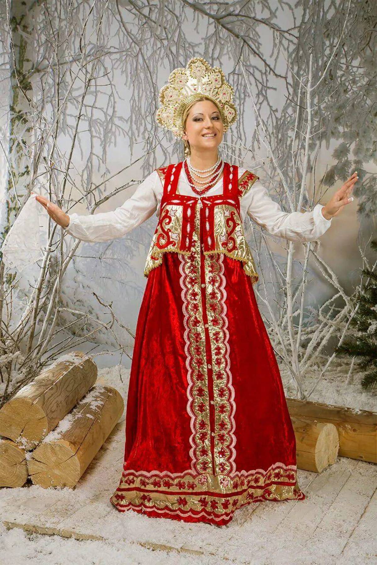 Girls in Slavic costumes in El Paso